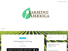 Tablet Screenshot of farmingamerica.org